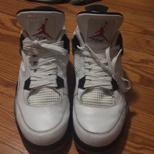 Air Jordan 4 White Cement sz12